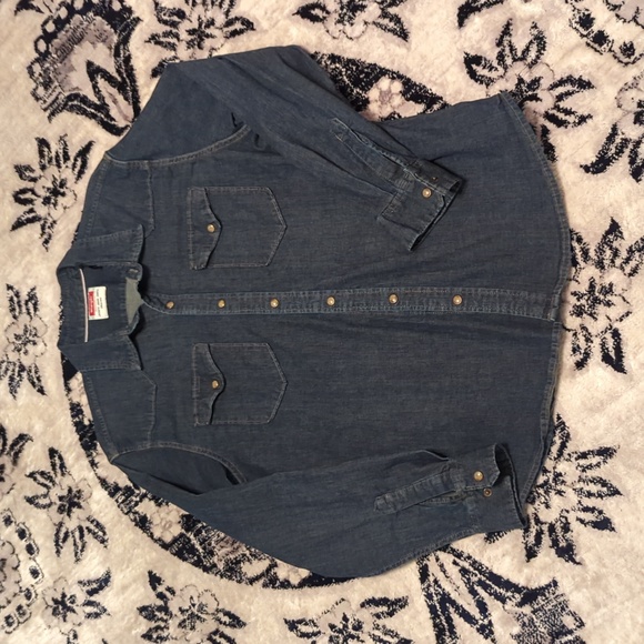 Wrangler Other - Wrangler Denim Long Sleeve Shirt